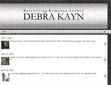 Tablet Screenshot of debrakayn.com
